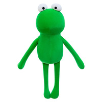 Jouets en peluche style Percy et Pip (souris, lapin, grenouille, cochon) – Rembourrés en coton PP, poupées réconfortantes pour l'heure du coucher