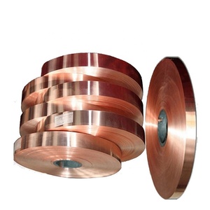Bobine en alliage <span class=keywords><strong>de</strong></span> cuivre rouge DeXin C11000, épaisseur 0,5-0,8 mm x largeur 300-700 mm, semi-dur, brillant, 99,99 % Cu, pour toiture, gouttière, bosse <span class=keywords><strong>de</strong></span> toiture, sur mesure - Product Image 2