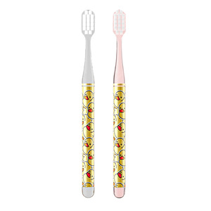 Cepillo de Dientes de Cerdas Suaves K-Duck con Diseño de Dibujos Animados, Caja de Viaje, Cepillo de Dientes Manual de Cabeza Ancha para Adultos, Paquete de 2 - Product Image 2