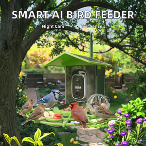 กล้องติดตั้งที่ให้อาหารนกอัจฉริยะ 2K HD AI ระบบภาพไร้สาย พลังงานแสงอาทิตย์ สำหรับภายนอกอาคาร เป็นมิตรกับสิ่งแวดล้อม ทนทาน ควบคุมผ่านแอพ ดูภาพกลางคืนได้ - Product Image 6