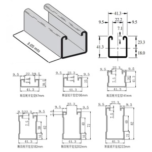 Chaîne de production de systèmes de montage solaire en promotion – Machine de fabrication de supports de panneaux photovoltaïques, entraînée par moteur PLC, haute précision, 380V ZK - Product Image 2