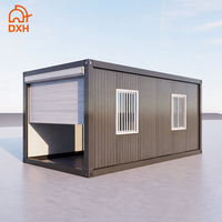 20 pieds Stockage mobile modulaire Panneaux sandwich modernes préfabriqués ignifuges Conteneur Garage Hangar Salle de jardin