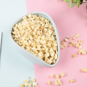 Dés de <span class=keywords><strong>banane</strong></span> lyophilisés Halal, faible MOQ, emballage personnalisé, garniture pour smoothie, collation végétalienne saine, en vrac - Product Image 2