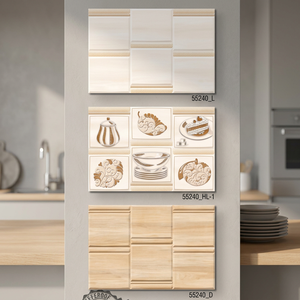 China Company 30x45cm Blanc Brillant 300x450mm Cuisine Hôtel Restaurant Intérieur Carreaux Muraux en Céramique 12x18 Pouces Carreau de Porcelaine - Product Image 3
