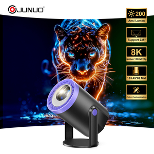 Turn 1 <strong>Projector</strong> <strong>Android</strong> LCD <strong>4k</strong> <strong>Projector</strong> Game Home Theater 200ANSI Lumen HY300 Pro <strong>4K</strong> Screen Mirror H713 H723 T950S Proyector - Product Image 1