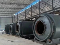 Machine de pyrolyse par lots à haute densité pour la transformation de l'éponge industrielle, des bagages, des plastiques usagés, des pneus et du caoutchouc en huile combustible, avec longue durée de vie