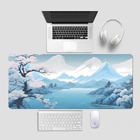 Hoge kwaliteit gaming grote muismat rubberen mat computer desktop pc laptop kantoor grote muismat