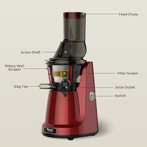 <span class=keywords><strong>Presse</strong></span>-agrumes multifonctionnel commercial de Ms Big Mouth, <span class=keywords><strong>presse</strong></span> à froid lente électrique, extracteur de fruits et légumes à mâcher - Product Image 3