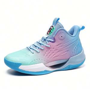 2025 Wholesale <strong>Basketball</strong> <strong>Shoes</strong> Luminous Fabric Breathable Mesh Low Cut Lace Boots <strong>Outdoor</strong> Sports <strong>Basketball</strong> <strong>Shoes</strong> - Product Image 2