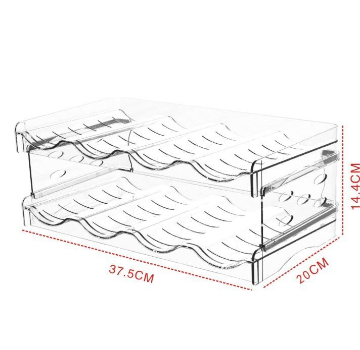 4 compartments -2 Tier Removable Bottle Holder
