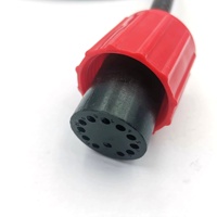 Connecteur Subconn en acier inoxydable étanche, prise circulaire BH16F IL8M, connecteur de câble humide enfichable sous-marin pour ROV
