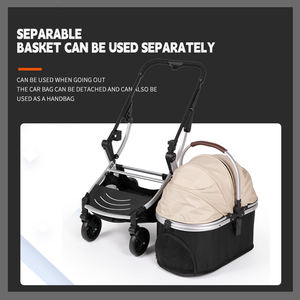 <span class=keywords><strong>Poussette</strong></span> de voyage de <span class=keywords><strong>luxe</strong></span> de bonne qualité pour animaux de compagnie <span class=keywords><strong>poussette</strong></span> extérieure pliable pour chiens et chats - Product Image 5