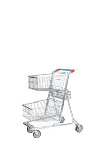 Panier de courses pour supermarché, chariot de courses pour l'épicerie, chariot de courses commercial pour magasins et centres commerciaux - Product Image 4