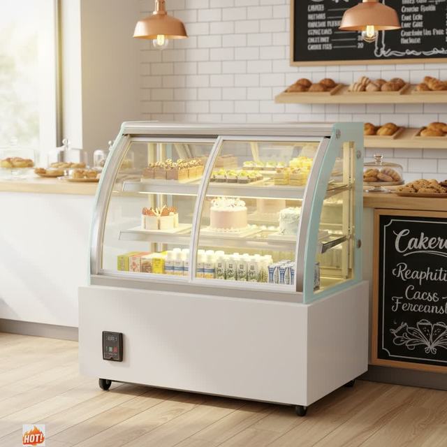 Durable Build Quiet Operation Commercial Refrigerated Display Deli Display Refrigerator Retail Display Cooler