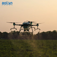Drone d'agriculture de précision professionnel pour pulvérisateur de cultures Grand UAV sur la ferme pour la protection des plantes