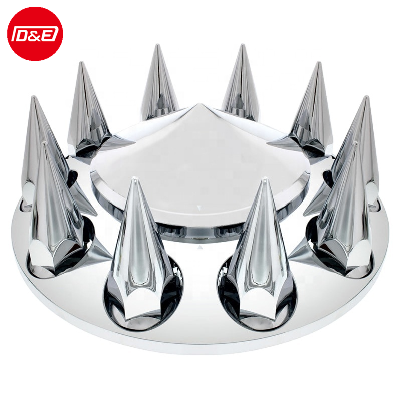 Хит продаж в Америке, хромированная насадка на гайку, крышка на колесо, диаметр 38 мм и высота 110 мм, нажимная модель