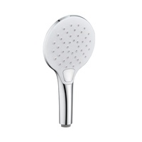 Pommeau de douche à main réglable en ABS écologique pour salle de bain, avec triple jet et buse autonettoyante, design moderne
