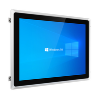 Panel PC Industrial de 15.0 Pulgadas con Pantalla Táctil Resistente sin Ventilador, Vulcanización de Neumáticos, Fundición a Presión de Aleación de Aluminio, Doble LAN, Puerto HD