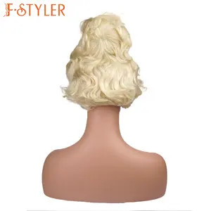 FSTYLER Halloween Carnival Wigs Hot Sale Wholesale Bulk Sale Factory Customize Fashion Party Synthetic Cosplay Wigs Anime Wigs