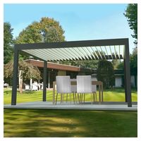 Prima Direct Factory-Pergola en Aluminium, Structure de Carpot, système solaire, Pergola d'extérieur en Aluminium