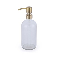 ODM fournisseur usine RUIPACK OEM OEM bouteille en verre de 500ml avec pulvérisateur à gâchette et support inférieur en silicone pour liquide de nettoyage de maison