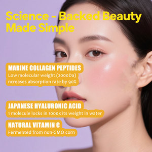 คอลลาเจนโซเดียมไฮยาลูโรเนตผงวิตามินซีผลิตภัณฑ์เสริมผิวธรรมชาติซองแป้งวิตามินซี - Product Image 2