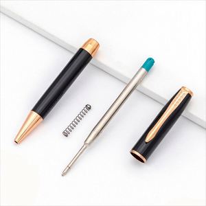 Custom Logo 1.0mm Black Ballpoint <b>Pen</b> High-End Metal Design for Business Office School Promotions Customizable Business <b>Pens</b> - Product Image 6