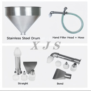 Điện bảng <span class=keywords><strong>Top</strong></span> Bánh sô cô la depositor kem lớp phủ bánh mì Biscuit Kem Mứt làm mịn Máy bánh điền máy - Product Image 3