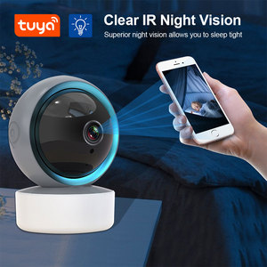 Tuya Wifi Thông Minh 3MP Bé Màn Hình Tầm Nhìn Ban Đêm Trong Nhà Mini Home An Ninh CCTV Camera Giám Sát Hỗ Trợ TF Thẻ PST-F4-3MP - Product Image 6