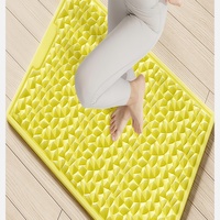 Tapis d'acupression coloré 2026 pour le yoga, la méditation, le soulagement des douleurs dorsales et la relaxation musculaire, coussin de massage des pieds pour usage domestique et fitness intensif