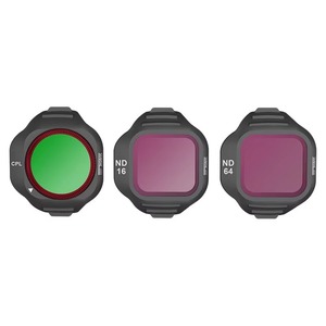 STARTRC Ensemble de <span class=keywords><strong>3</strong></span> <span class=keywords><strong>filtres</strong></span> <span class=keywords><strong>ND</strong></span> pour <span class=keywords><strong>DJI</strong></span> <span class=keywords><strong>Mini</strong></span> 5 <span class=keywords><strong>Pro</strong></span> CPL ND16 ND64 Objectif d'appareil photo Kit de filtre à densité neutre - Product Image 3