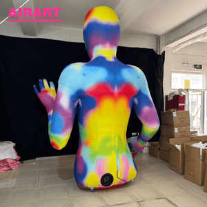 Modèle de femme géante <span class=keywords><strong>gonflable</strong></span> accrocheuse pour affichage commercial - Product Image 6