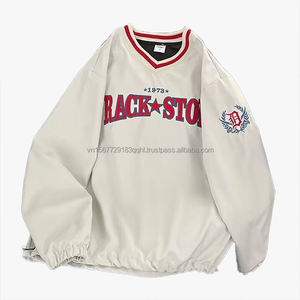 Sudadera Deportiva Casual de Calle, Bordada, para Hombre y Mujer, Estilo Hip Hop, Holgada, Cuello Redondo, Manga Larga, Transpirable y de Secado Rápido - Product Image 1