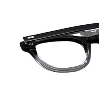 Elegantes Gafas de Lectura Ópticas de Acetato Ovaladas Personalizadas, Ligeras, Duraderas, con Montura Completa y Estuche para Gafas