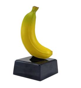 Trofeo de Plátano Personalizado con Premios de Década sobre Base Negra/Premio de Plátano Grande/Trofeo de Plátano - Product Image 3