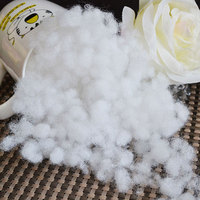 Oreiller en fibre de polyester, 1 pièce, fibre de coton, perles