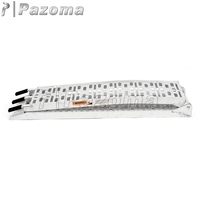Rampe de chargement pour moto, sangle de chargement pour camionnette, argent, pour tondeuse à gazon
