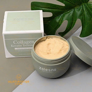 Crema <span class=keywords><strong>para</strong></span> <span class=keywords><strong>Rizos</strong></span> de Queratina Huati Sifuli Zalesna, Champú y Acondicionador Orgánico Natural con Colágeno y Biotina <span class=keywords><strong>para</strong></span> Mujeres y Hombres - Product Image 5
