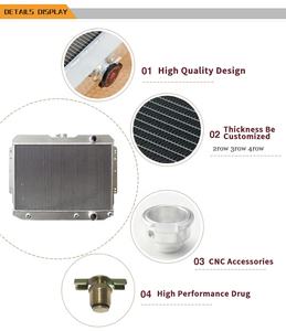 Radiateur en aluminium pour <span class=keywords><strong>Chevrolet</strong></span> Bel Air Biscayne Chevelle El Camino <span class=keywords><strong>Impala</strong></span> 1960-1965 réservoir d'eau-pièces auto - Product Image 6