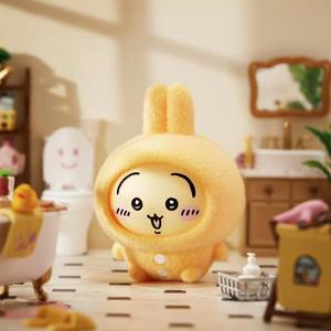 Porte-clés en peluche Miniso original en gros, série pyjama Chi Ikawa, jouet tendance à visage changeant, cadeau de vacances unisexe, boîte mystère - Product Image 3