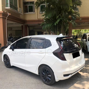 สปอยเลอร์หลังคา ABS พลาสติกสีพื้น ไม่ทำสี สำหรับ Honda Fit Jazz ปี 2014 2015 2016 2017 2018 - Product Image 3