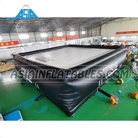 Airbag gonflable de cascade de saut d'airbag de chute libre commercial grand Airpad