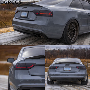 For A5 B8 B8.5 2Door Coupe 8T3 M4 Style Carbon Fiber Rear Spoiler Trunk Wing 2007-2017 Carbon Fiber - Product Image 3