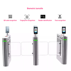 Chất lượng cao 304 thép không gỉ RFID kiểm soát truy cập cửa quay với IP54 bảo vệ và chống tailgating Swing rào cản - Product Image 2