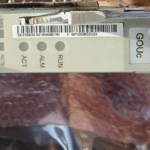 GOUc WP11GOUc WP1D000GOU01 4GE Unidade de <span class=keywords><strong>interface</strong></span> <span class=keywords><strong>IP</strong></span> óptica 03052762 para BSC6900 BSC6910 - Product Image 5