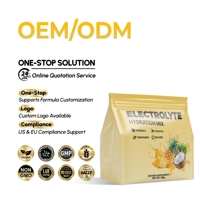 Complément Nutritionnel Sportif Hydratant Électrolytique – 30 Sachets de Poudre Énergisante Sans Sucre pour Adultes