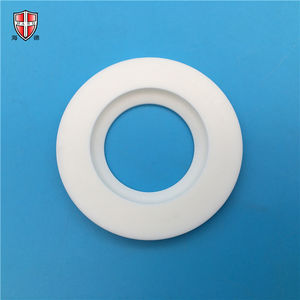 하드 제조업체 맞춤형 고주파 전자 세라믹 액세서리 사출 성형 가공 알루미나 세라믹 링 - Product Image 3