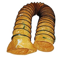 Tuyau de ventilation en spirale ignifuge de 500 mm 5 m, conduit flexible en PVC pour ventilateur d'évacuation