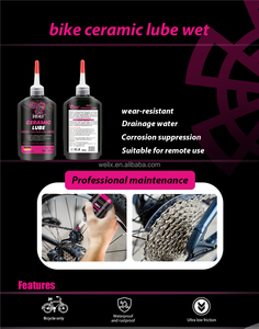 Lubricante de carreras profesional para ciclismo, cadena de cerámica para clima húmedo, limpiador de cadena líquida de aceite, cadena de cerámica húmeda, espray de aceite - Product Image 5