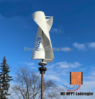 Éolienne verticale compacte 1kW 5kW 10kW, système hybride d'énergie renouvelable naturelle, diamètre du rotor 1,2m, 12V/24V/48V